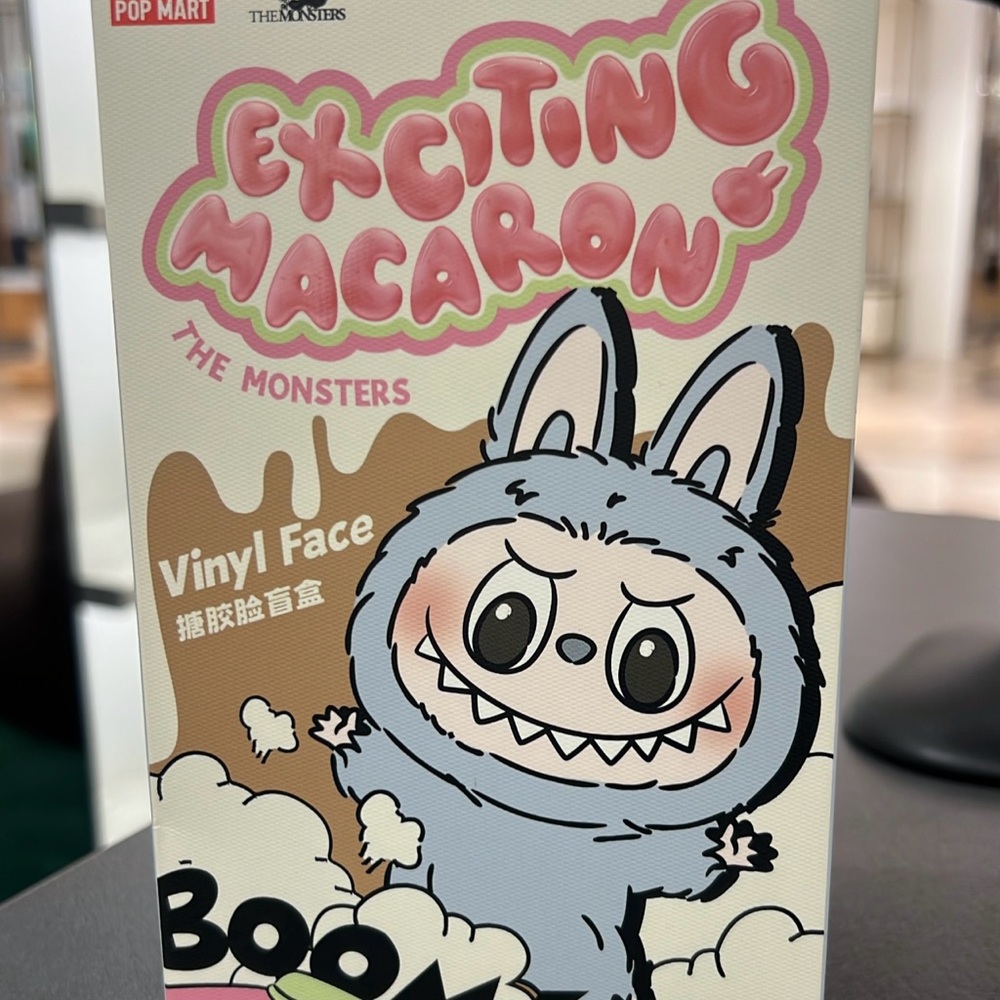 SOLD‼️Pop Mart Exciting Macaron Vinyl Face Toy -